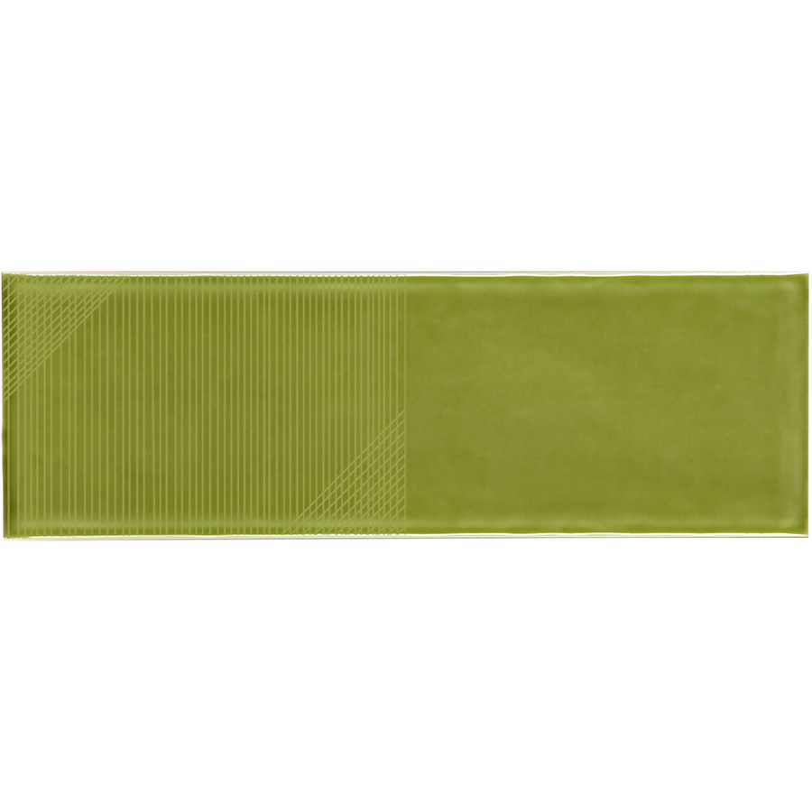 Deep Emotion Wall Tile M10x30 | Green 820 Design 04