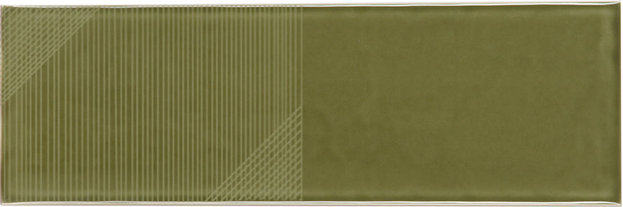 Azulejo Deep Emotion M10x30 | Verde 870 Desenho 04