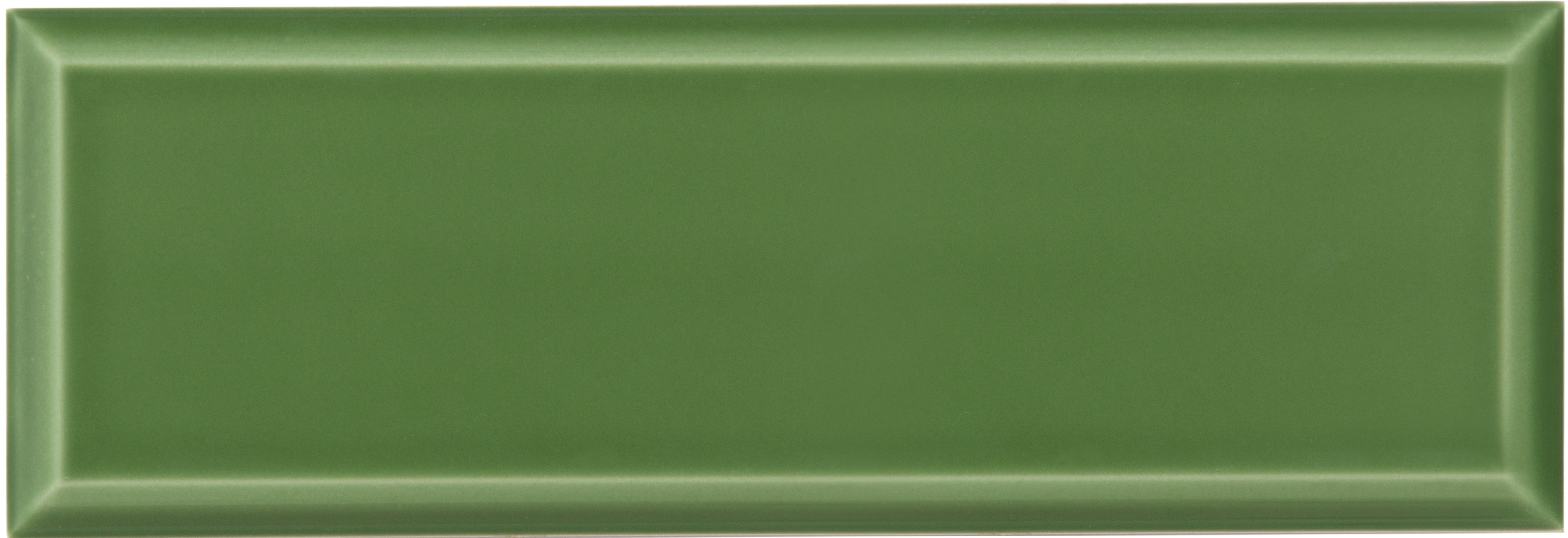 Carrelage Mural Biseauté M10x30 | Vert 880 Brillant