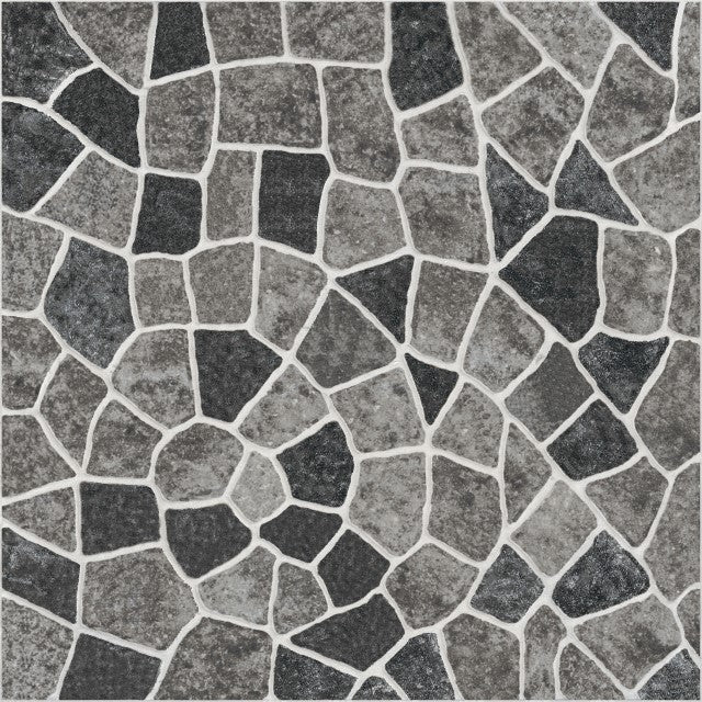 Açores Floor Tiles 33,5x33,5 | Matt Black