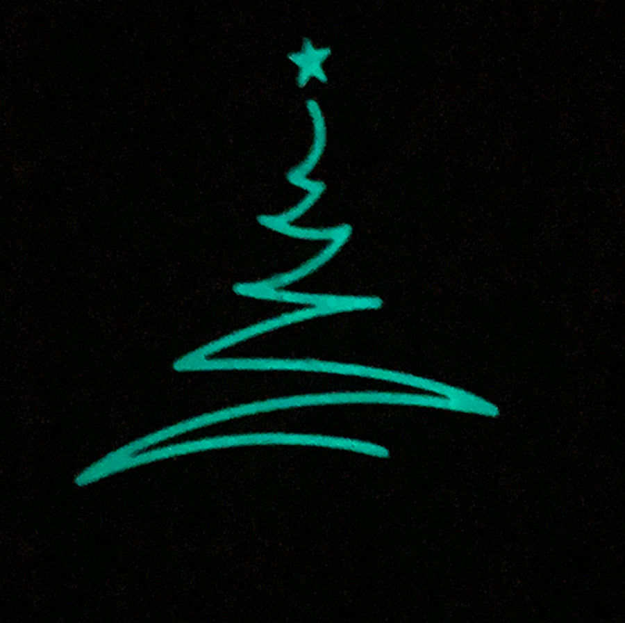 Christmas Wall Tile 2024 | Phosphorescent