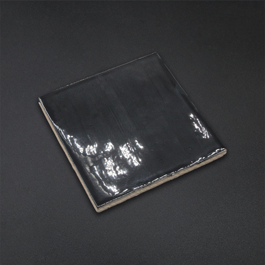Clássico Wall Tile 10x10 | 101 Greyish Black Glossy