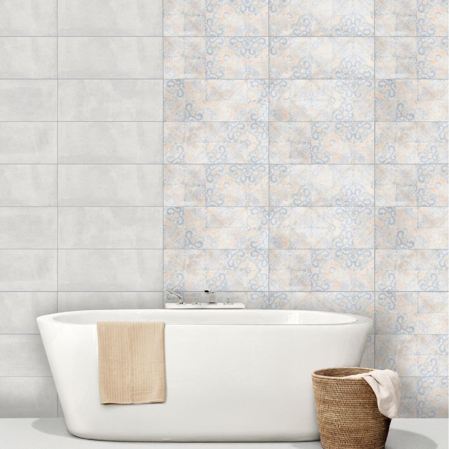 Bali Wall Tile 20x50 | Grey Decor Matt