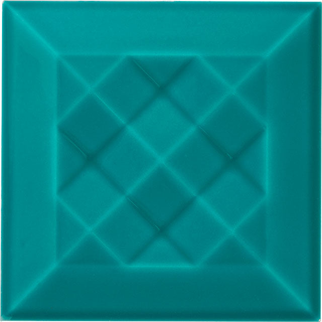Azulejos de aspeto artesanal em cerâmica da Ceragni - coleção Cubo 15x15