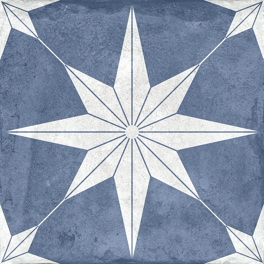 Estrela Floor Tile 33,5x33,5 | Design 04 Matt