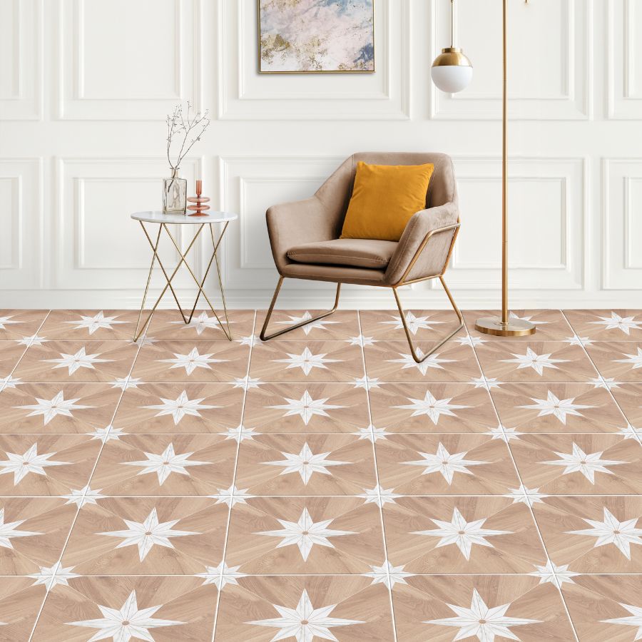 Estrela Floor Tile 45x45 | Design 11 Matt