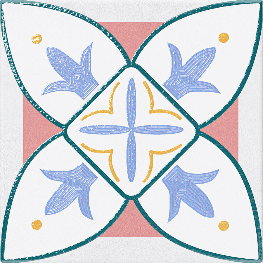 Fantasy Wall Tile 20x20 | Design MIX Glossy over Matt