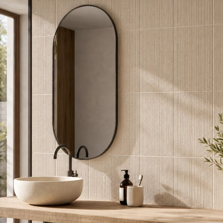 Azulejo Flay 20x40 | Taupe Decor MIX Mate