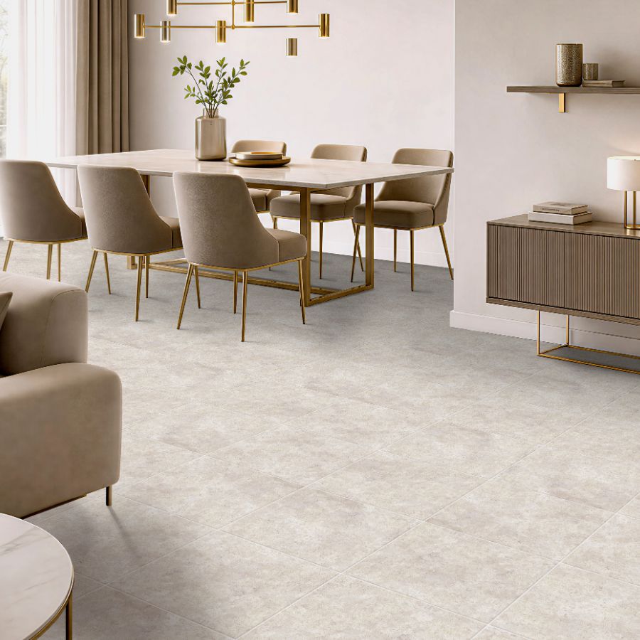 Pavimento Flay 33,5x33,5 | Areia MIX Mate