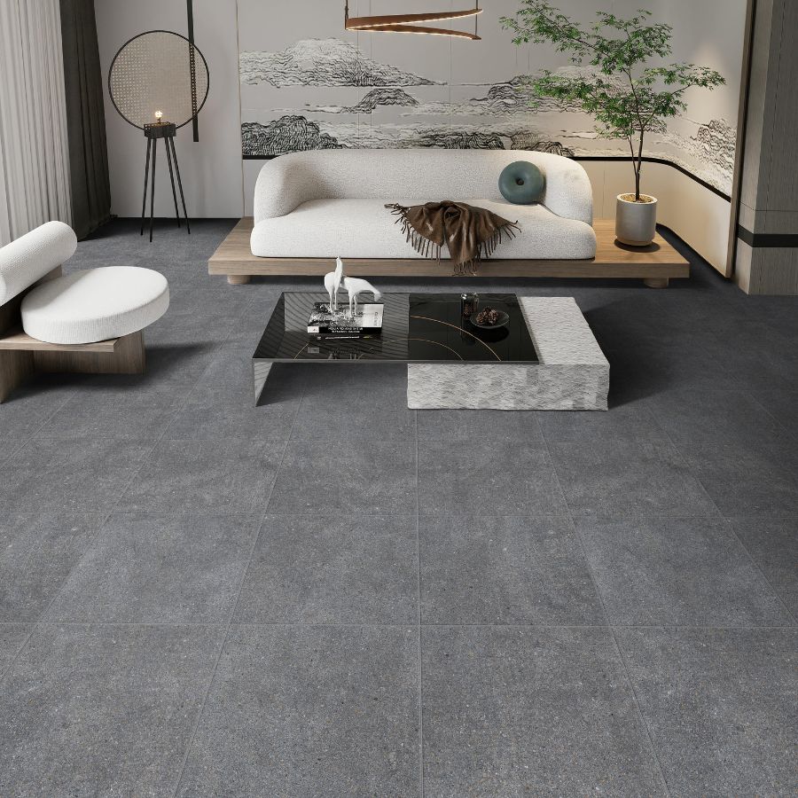 Pavimento Gaia 45x45 | Antracite Mate