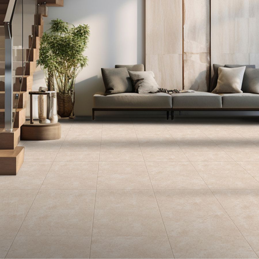 Jazz Floor Tile 45x45 | Cream Matt