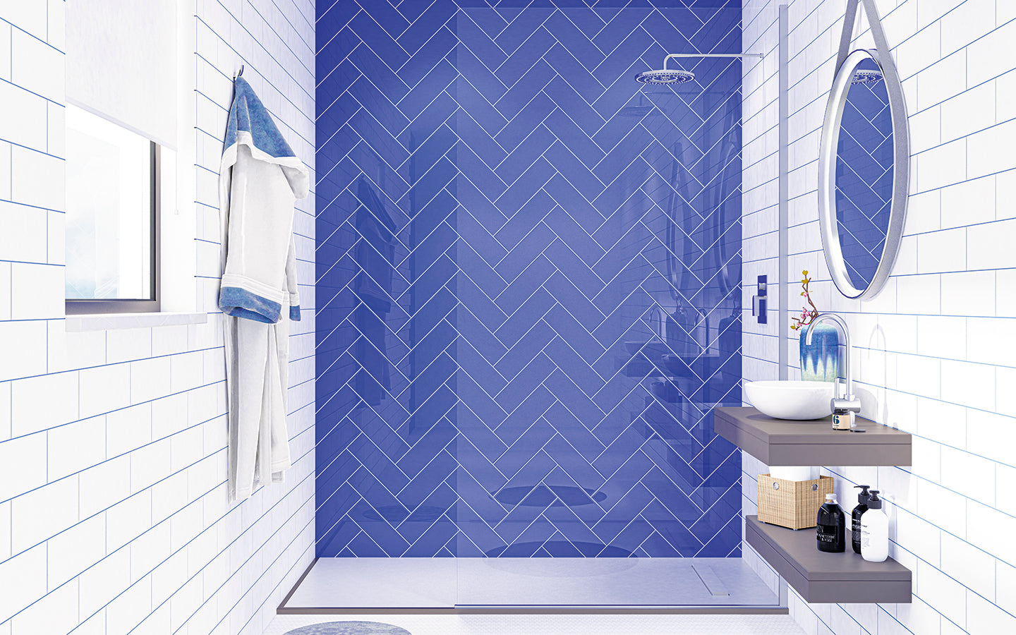 Azulejo Liso M10x30 | Branco 000 Brilhante