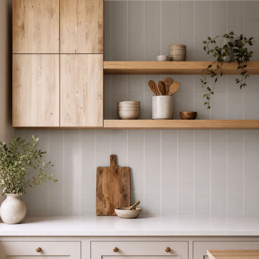 Azulejo Liso M10x30 | Cinza 101 Mate