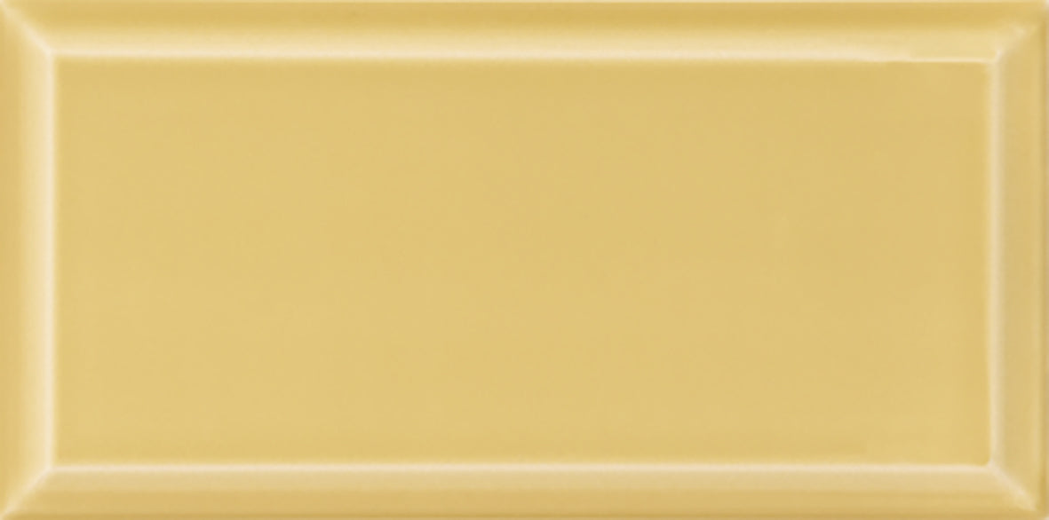 Bevelled Wall Tile M10x20 | Mustard 920 Glossy