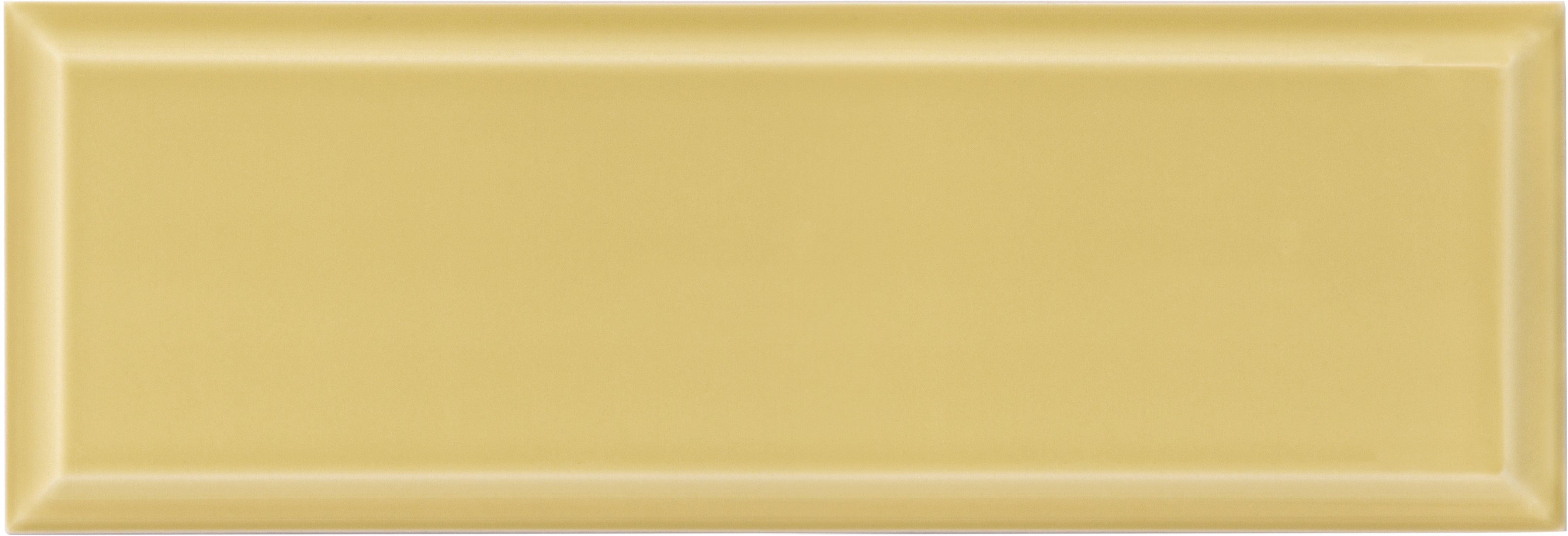 Carrelage Mural Biseauté M10x30 | Moutarde 920 Brillant