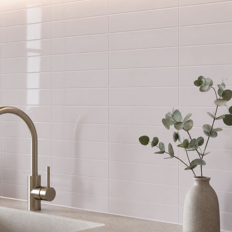 Azulejo Liso M7,5x30 | Cinzento Neblina 3550 Brilhante