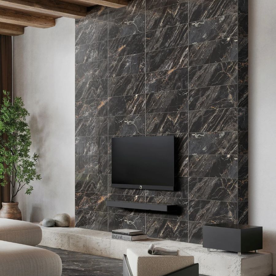 Carrelage Mural Majestic 25x50 Brillant