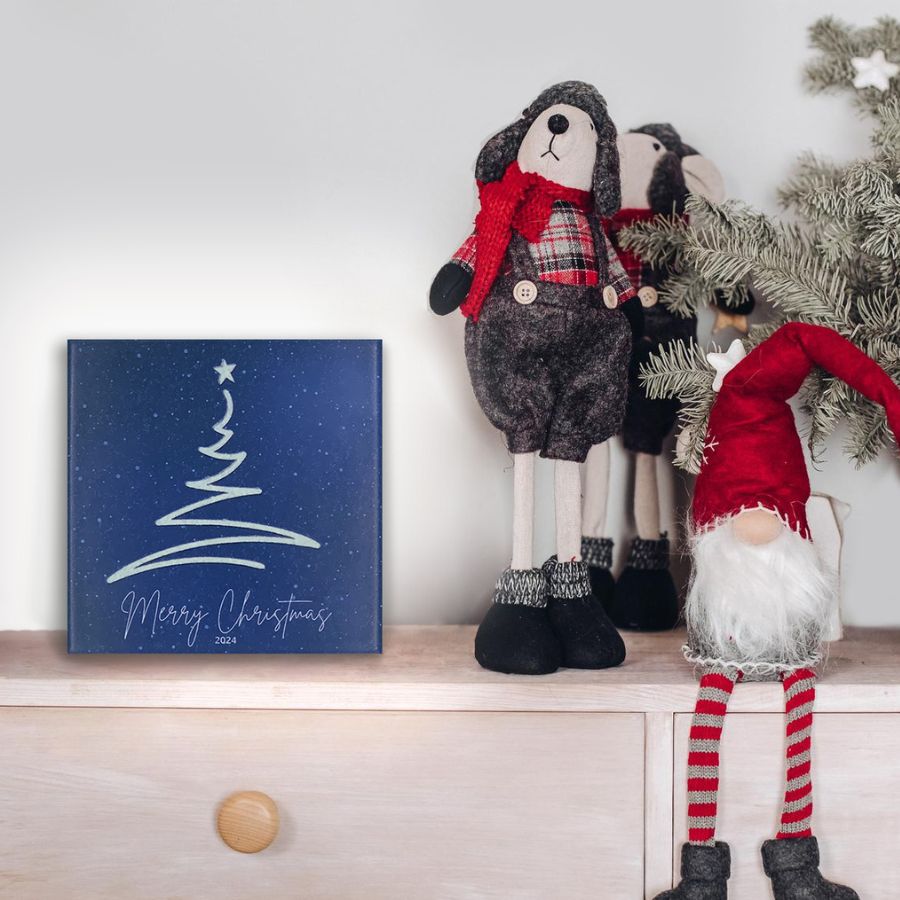 Christmas Wall Tile 2024 | Phosphorescent