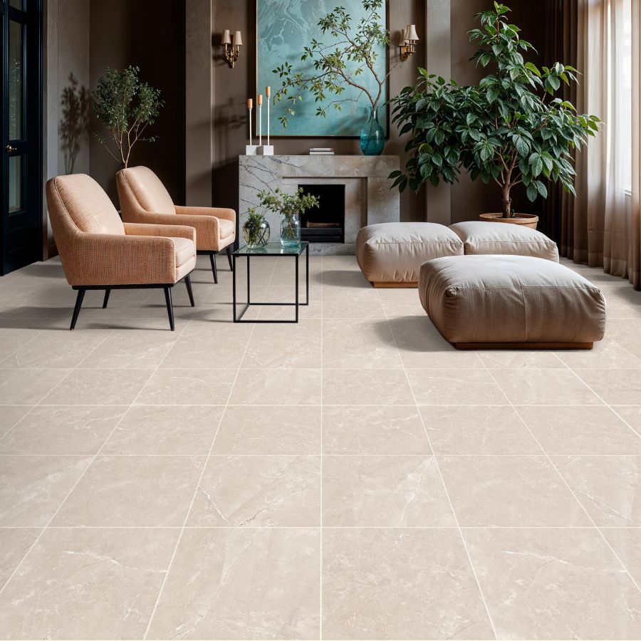 Pavimento Onix 45x45 | Bege Mate