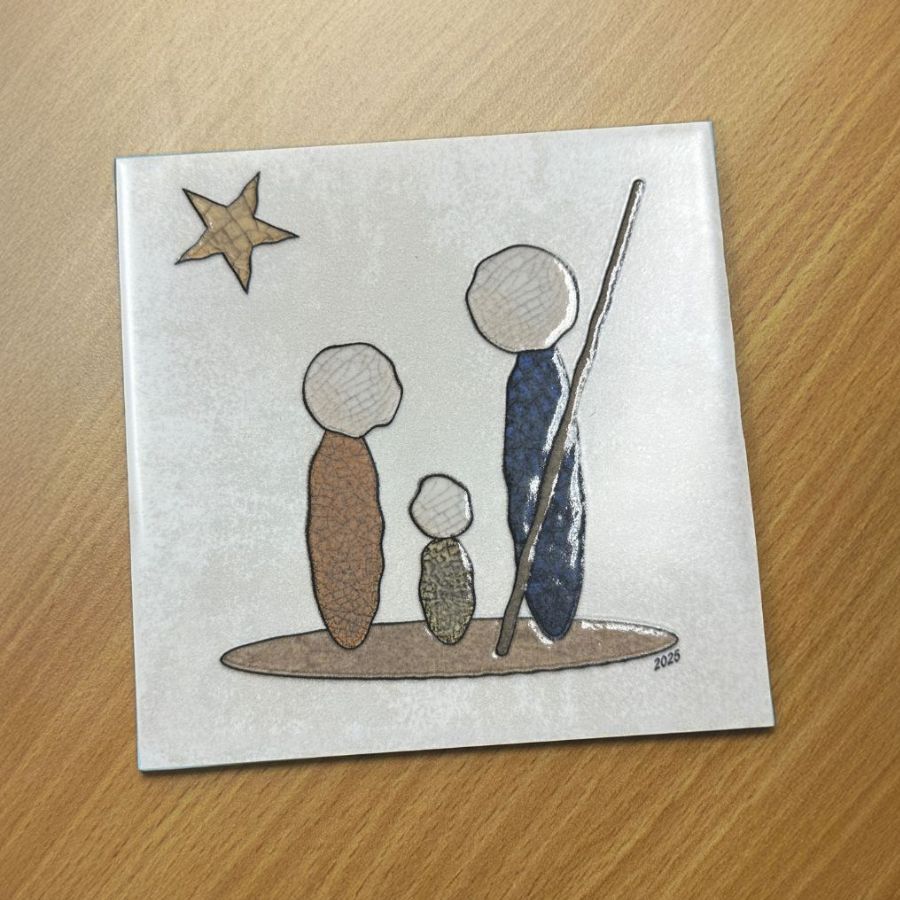 Azulejo de Natal 2025 | Presépio