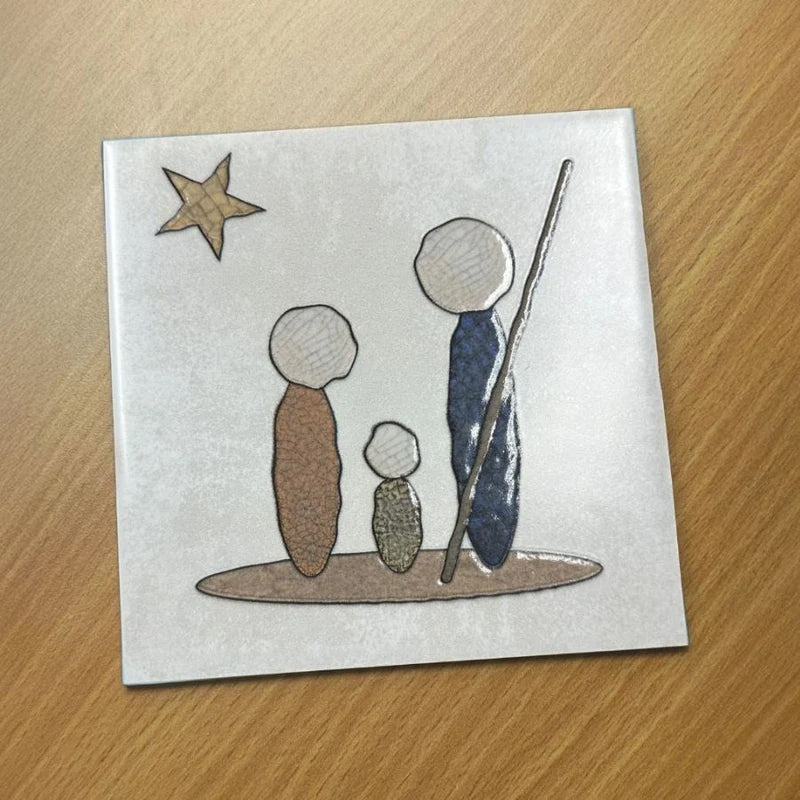 Carreau de Noël | Crèche