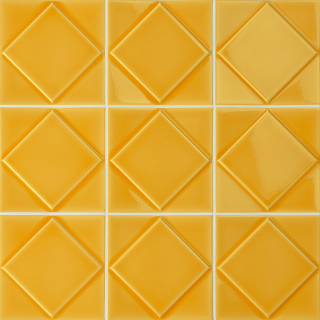 Azulejos de aspeto artesanal em cerâmica da Ceragni - coleção Quadra