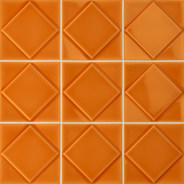 Azulejos de aspeto artesanal em cerâmica da Ceragni - coleção Quadra