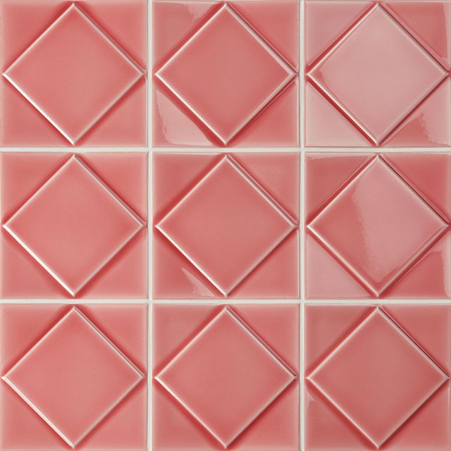 Azulejos de aspeto artesanal em cerâmica da Ceragni - coleção Quadra