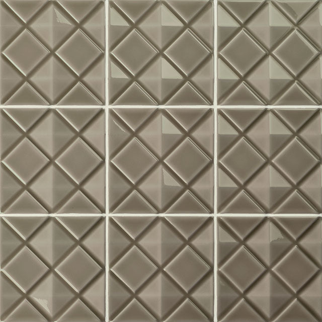 Azulejos de aspeto artesanal em cerâmica da Ceragni - coleção Quadra