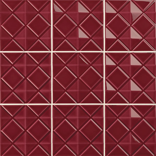 Azulejos de aspeto artesanal em cerâmica da Ceragni - coleção Quadra