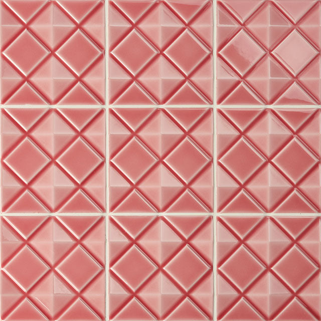 Azulejos de aspeto artesanal em cerâmica da Ceragni - coleção Quadra