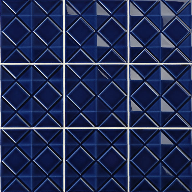 Azulejos de aspeto artesanal em cerâmica da Ceragni - coleção Quadra