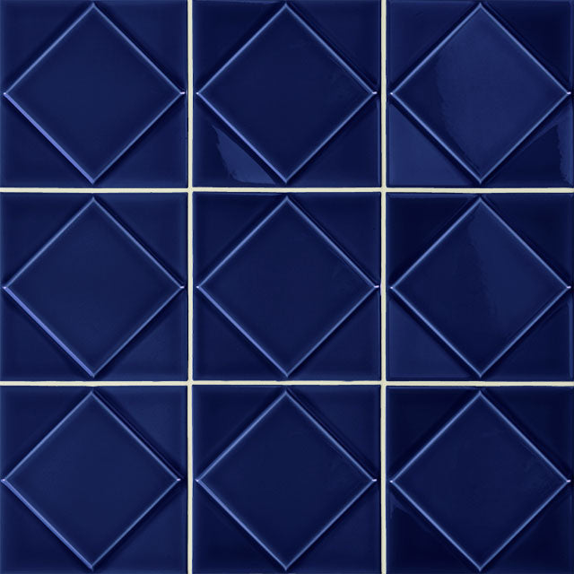 Azulejos de aspeto artesanal em cerâmica da Ceragni - coleção Quadra