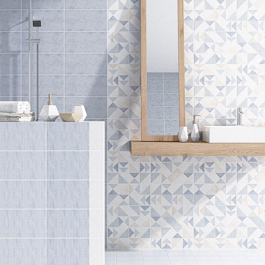 Riley Wall Tile M15x30 | Blue Base 03 Matt