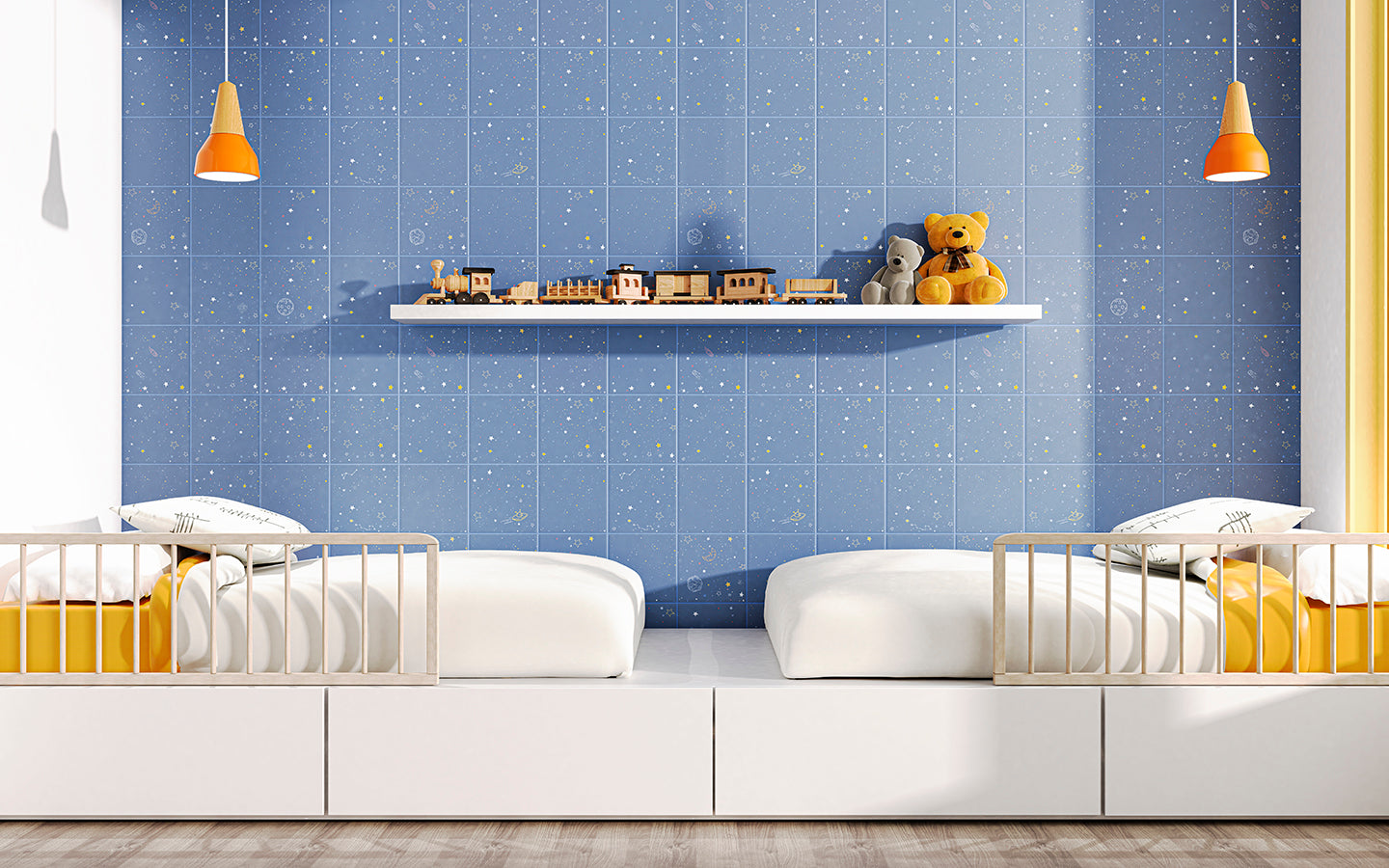 Azulejo Space 20x20 | Desenho MIX Mate