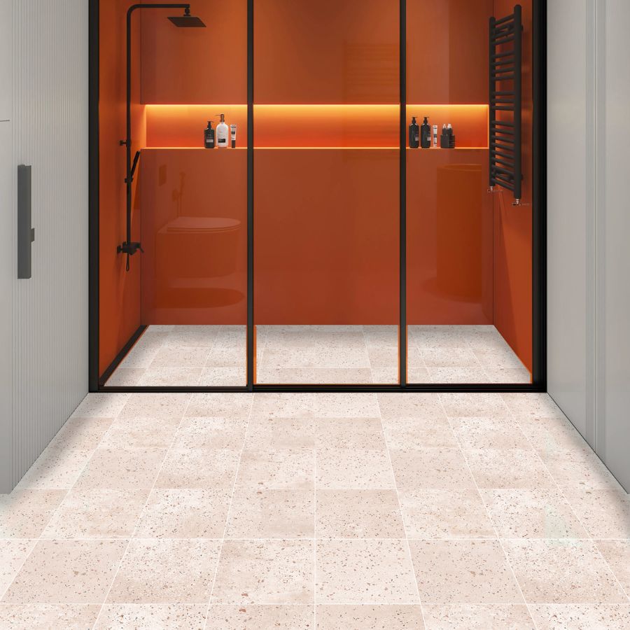 Tabuaço Floor Tile 33,5x33,5 | Beige Matt