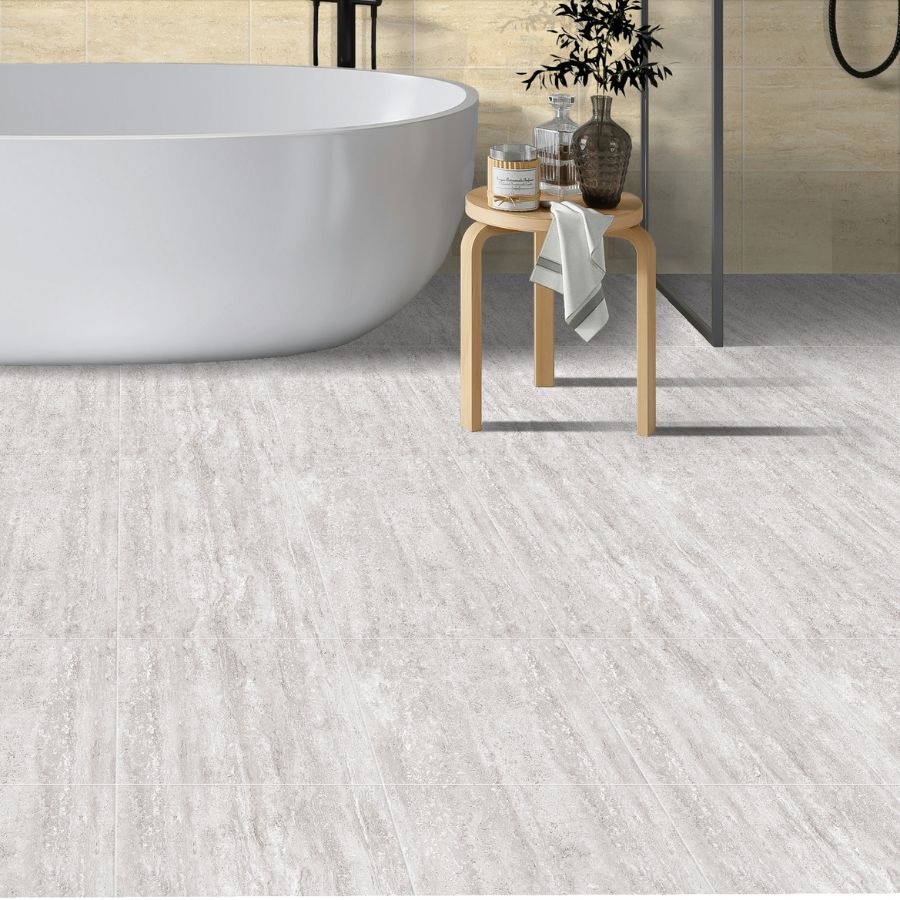 Toscana Floor Tile 33,5x33,5 | Grey MIX Matt