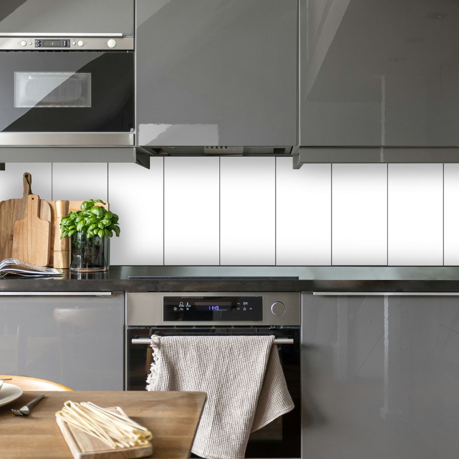 Unicolor Wall Tile M20x50 | White Matt