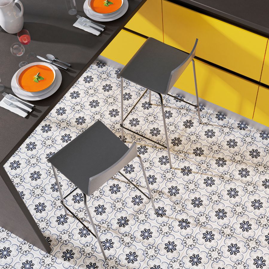 Vintage Prime Floor Tile 15x15 | Design 01 Matt