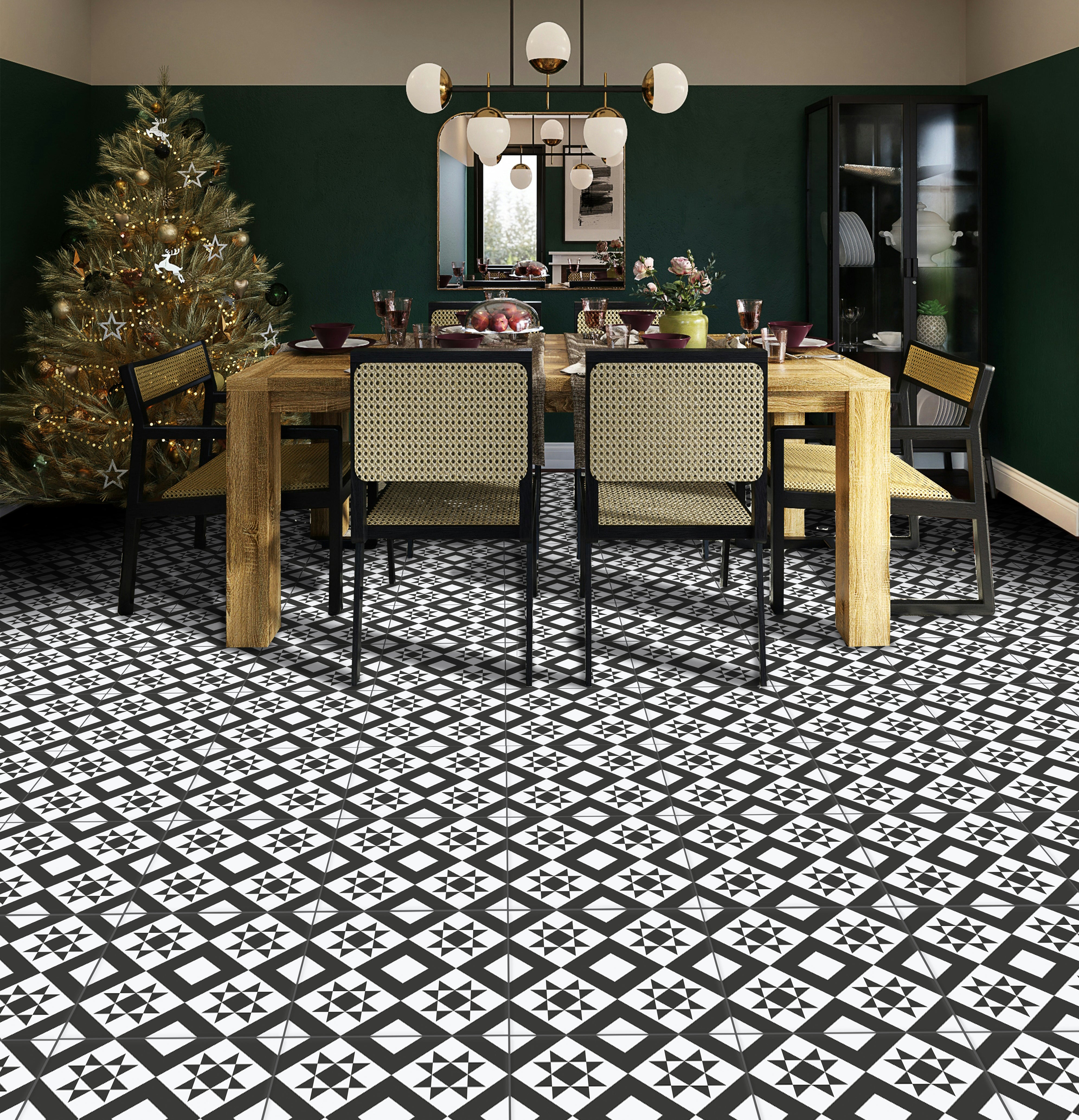 Vintage Floor Tile 33,5x33,5 | Design 13 Matt