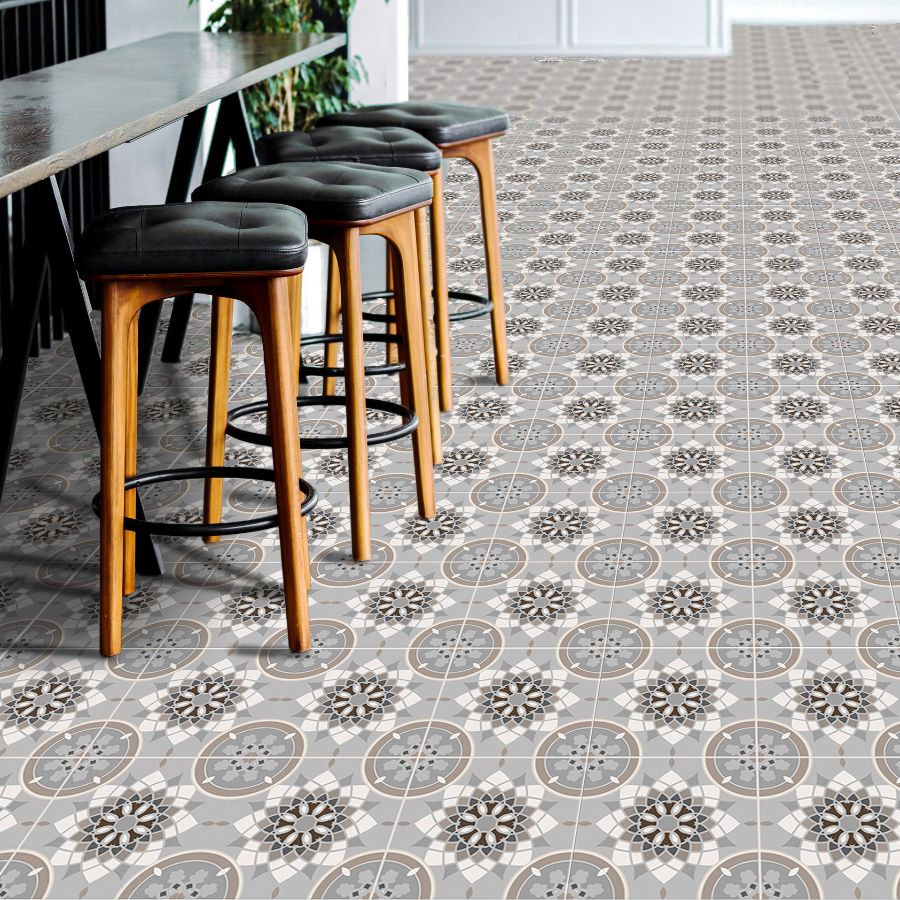 Vintage Floor Tile 33,5x33,5 | Design 4 Matt