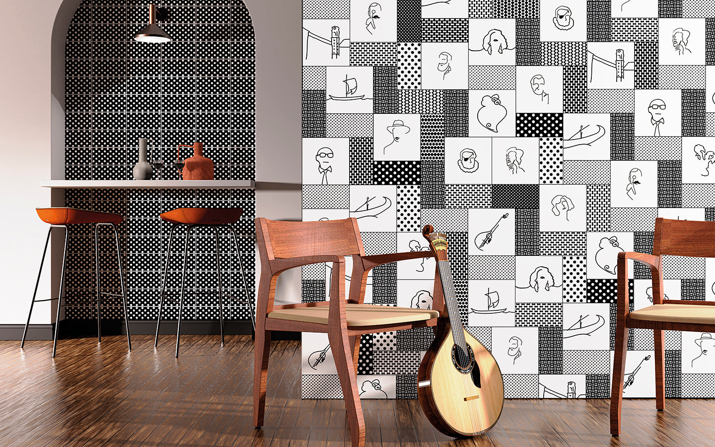 Alma Wall Tile M10x20 | Base MIX Matt