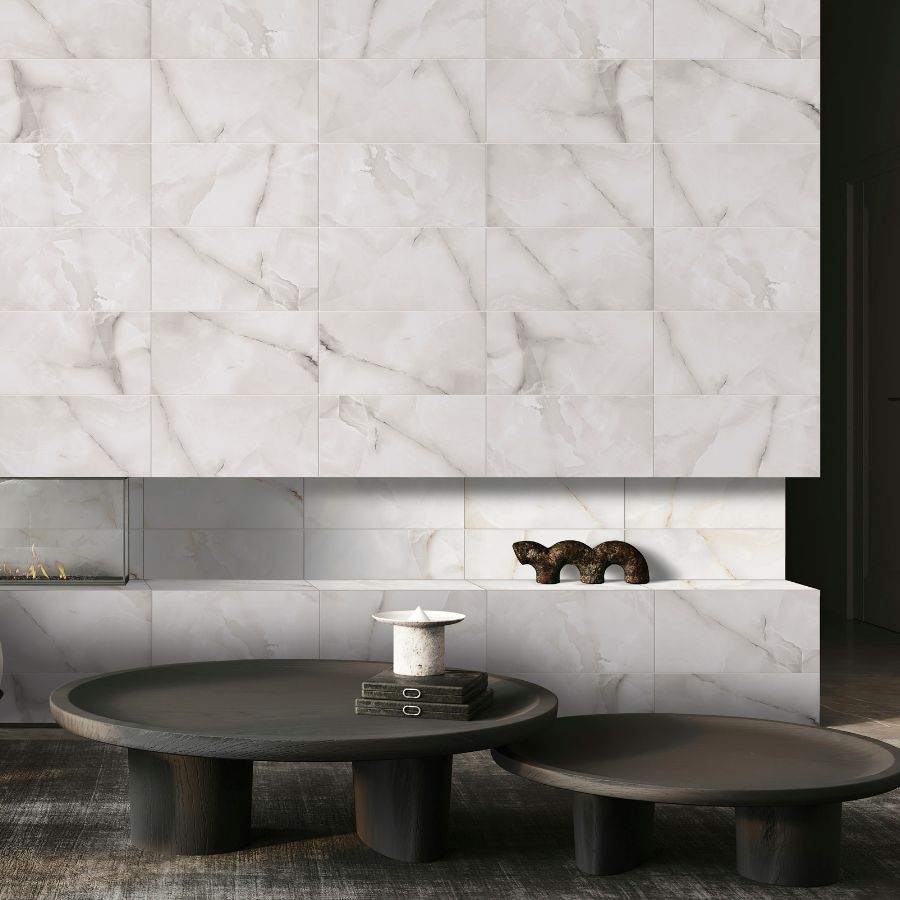 Borba Wall Tile M25x50 | Grey MIX Mat