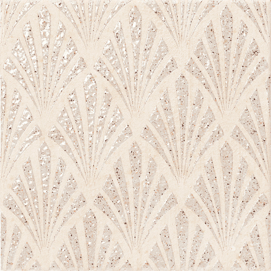 Palma Wall Tile 15x15 | Design Beige MIX Glossy over Matt