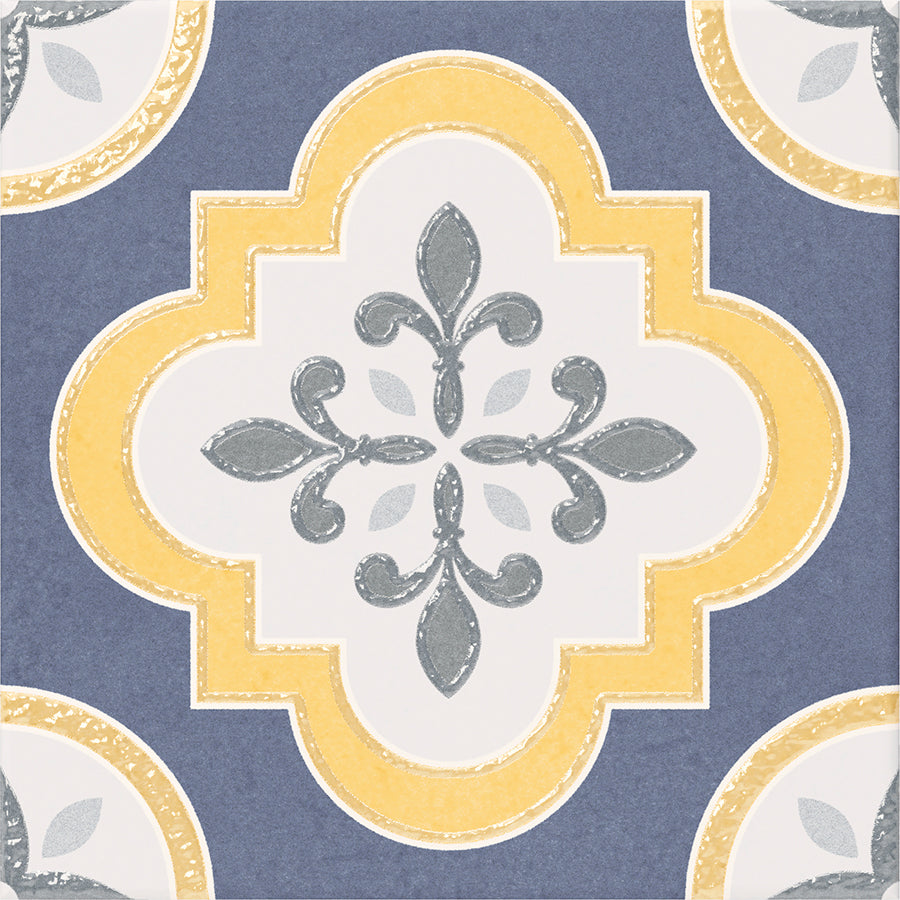 Elvas Wall Tile 15x15 | Design MIX Glossy over Matt