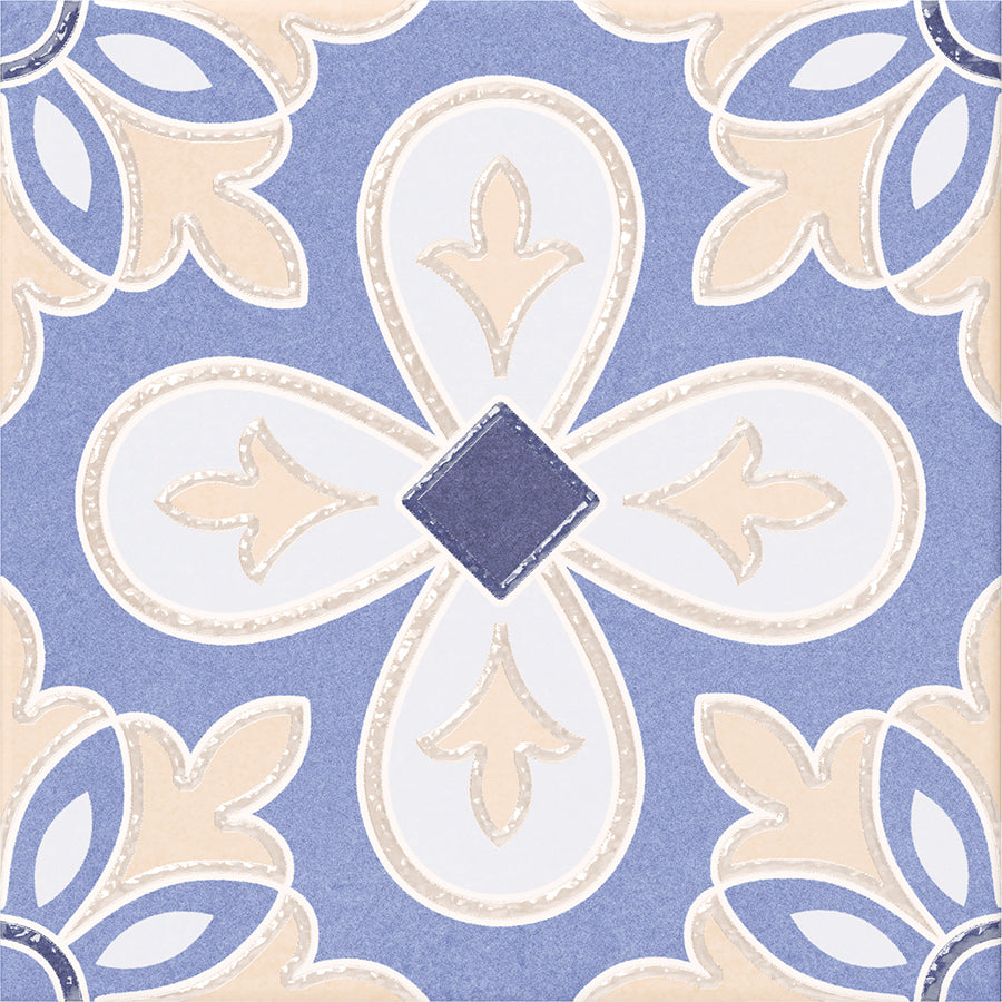 Elvas Wall Tile 15x15 | Design MIX Glossy over Matt