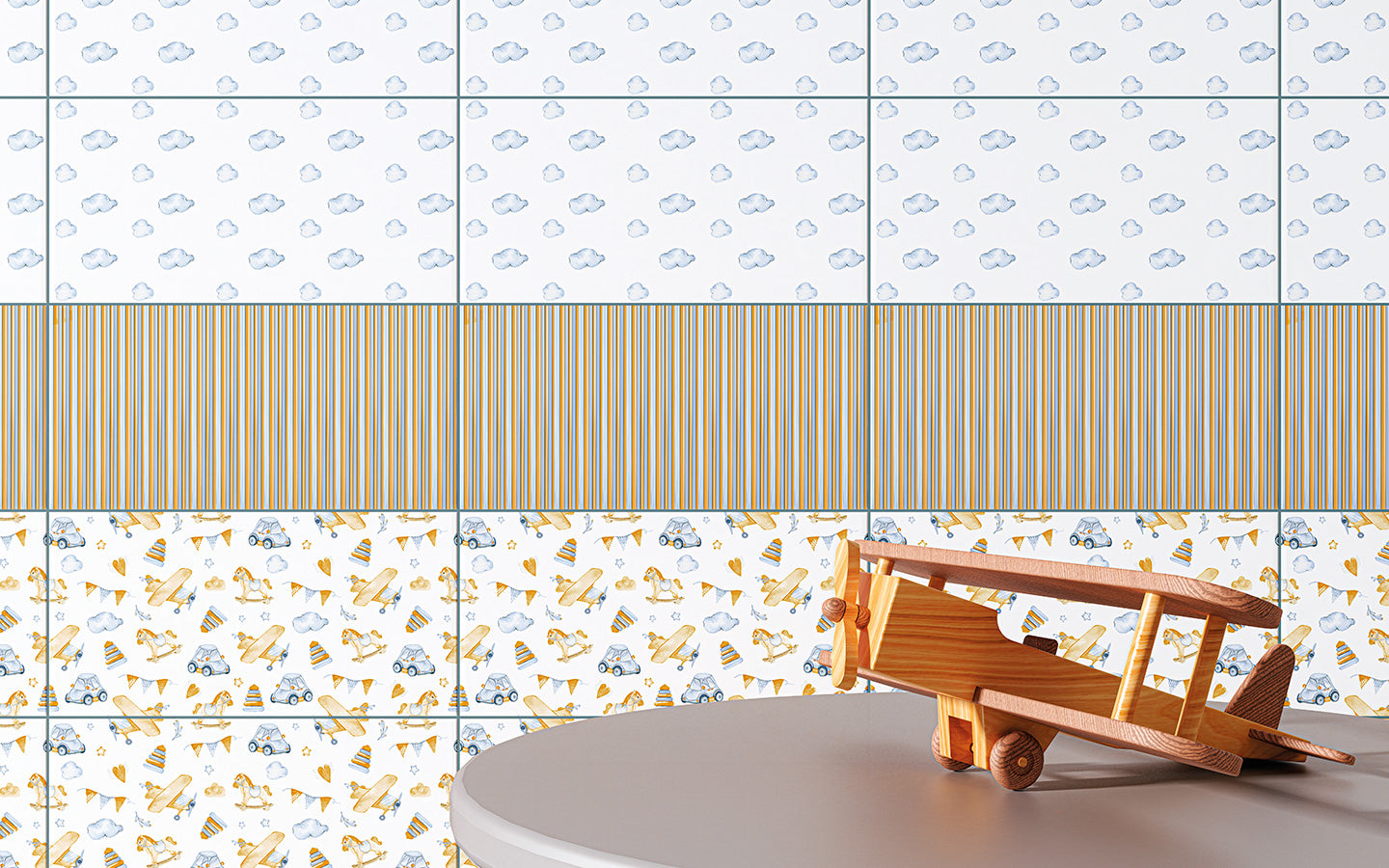 Dreams Wall Tile M15x30 | Design 05 Matt