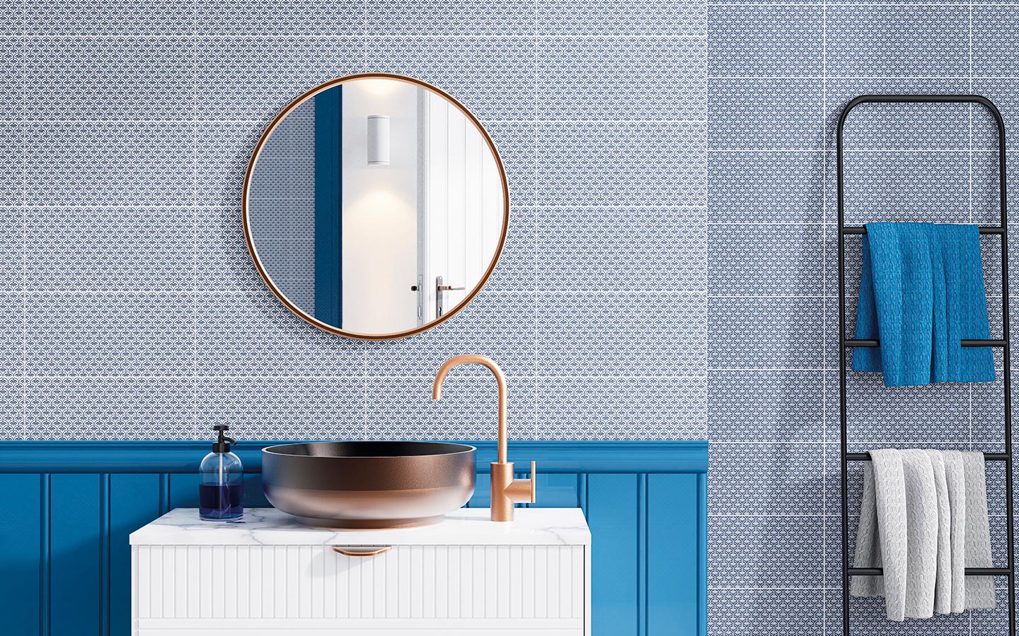 Naomi Wall Tile M15x30 | Design 09 Matt