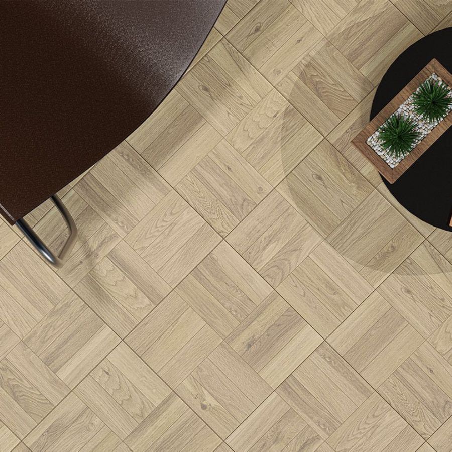 Pavimento em cerâmica da Certeca - Coleção Parquet 33,5x33,5