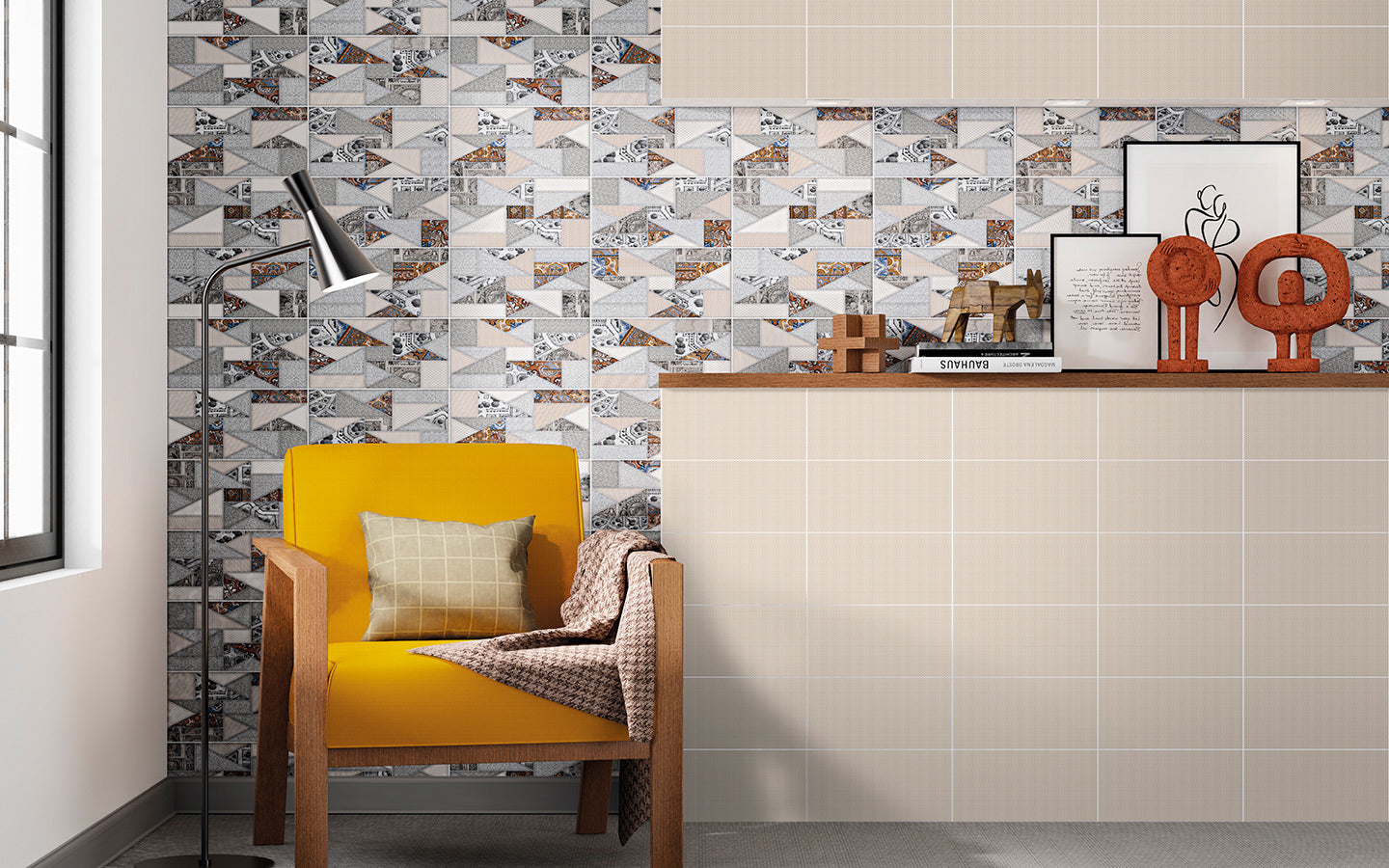 Patchwork Wall Tile M15x30 | Base 03 Matt
